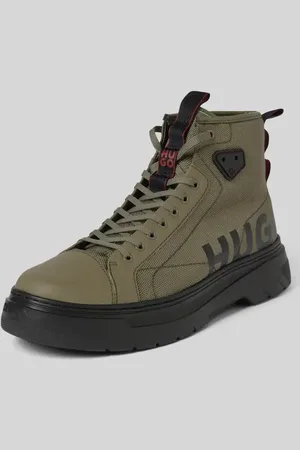 HUGO BOSS Schnürstiefel mit Label-Details Modell 
