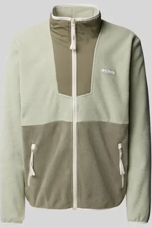 Columbia Fleecepullover mit Label-Patch Modell 