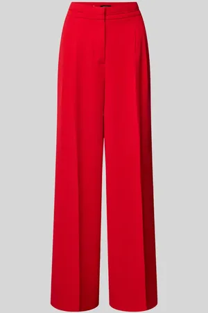 More & More Straight Leg Stoffhose mit elastischem Bund in , Größe 36