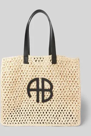 ANINE BING Shopper mit Label-Applikation in , Größe 1