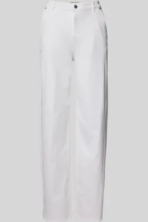Marc O’ Polo Wide Leg Jeans aus Baumwoll-Lyocell-Mix Modell 