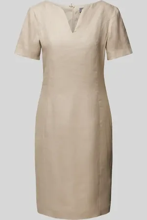 White Label Knielanges Kleid mit V-Ausschnitt in , Größe 38