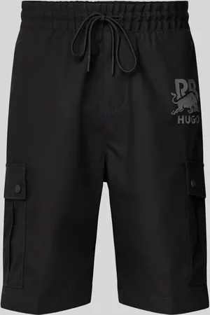HUGO BOSS Cargoshorts mit elastischem Bund Modell 