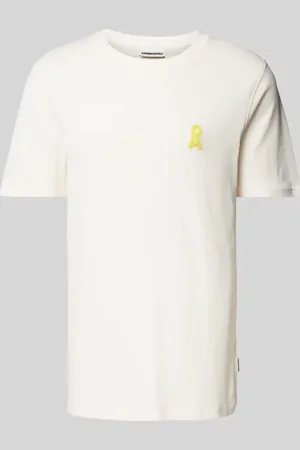 Armedangels T-Shirt mit Label-Stitching Modell 