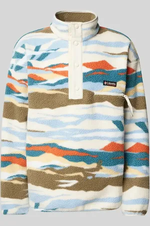 Columbia Teddyfellpullover mit Reißverschlusstasche Modell 