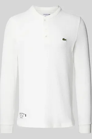 Lacoste Longsleeve mit Label-Detail in , Größe S