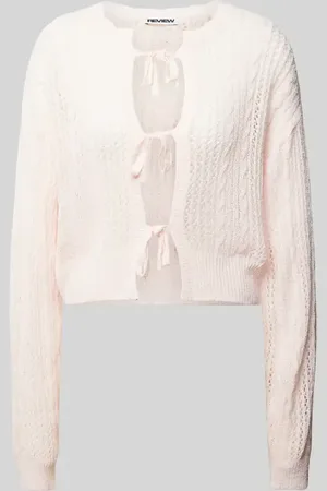 Review Strickjacke mit Schnürverschluss in , Größe L