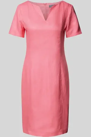 White Label Knielanges Kleid mit V-Ausschnitt in , Größe 40