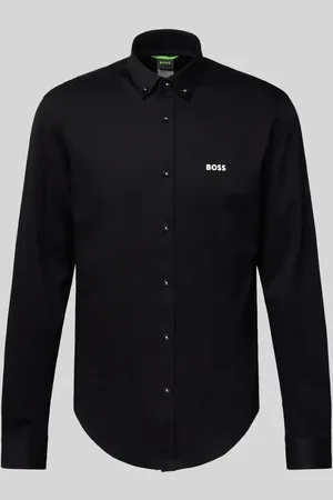 HUGO BOSS Slim Fit Freizeithemd mit Button-Down-Kragen Modell 