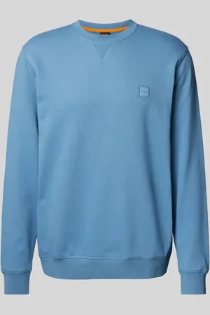 HUGO BOSS Sweatshirt mit Label-Badge Modell 