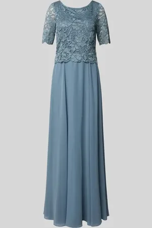 Vera Mont Abendkleid mit Spitzenbesatz in , Größe 36