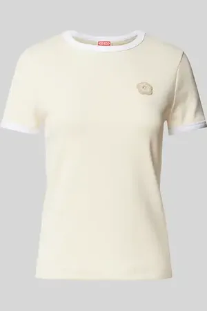 Kenzo T-Shirt mit Label-Detail in , Größe L