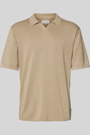 JACK & JONES Poloshirt mit V-Ausschnitt Modell 