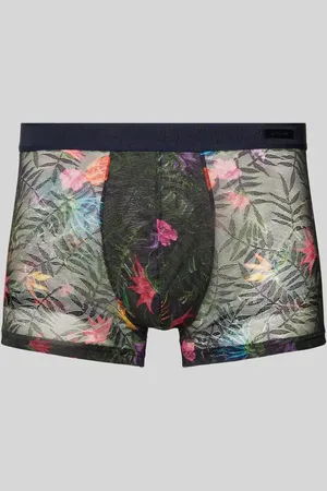 Hom Boxershorts mit Label-Badge Modell 