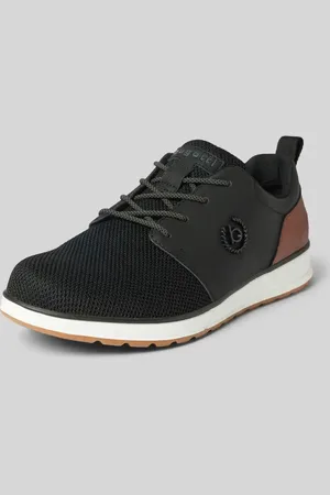 Bugatti Sneaker mit Logo-Applikation Modell 