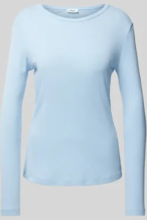 QS by s.Oliver Regular Fit Langarmshirt aus reiner Baumwolle in , Größe 40