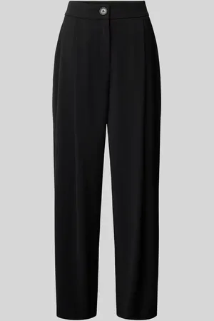 Armani Exchange Tapered Fit Bundfaltenhose mit Eingrifftaschen in , Größe 40
