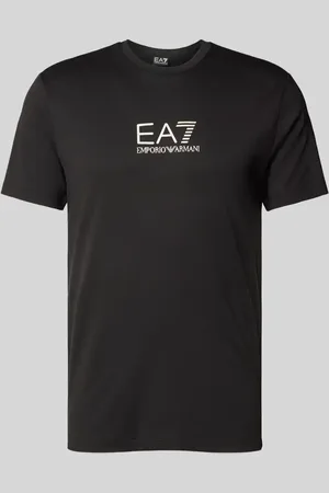 EA7 T-Shirt mit Label-Print in , Größe L