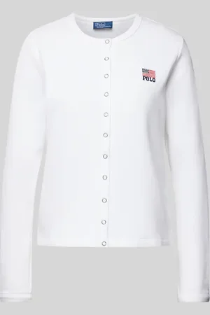 Ralph Lauren Strickjacke mit Druckknopfleiste in , Größe L