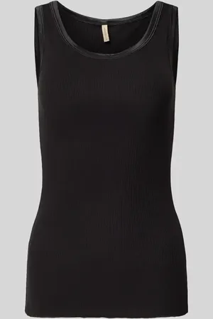soyaconcept Tanktop in Ripp-Optik Modell 