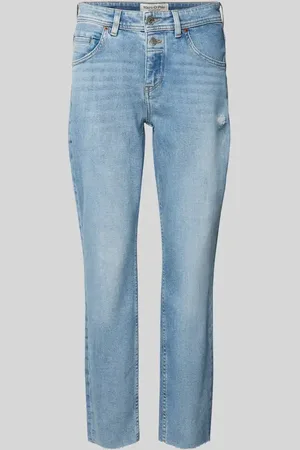 Marc O’ Polo Cropped Boyfriend Jeans im Used Look Modell 