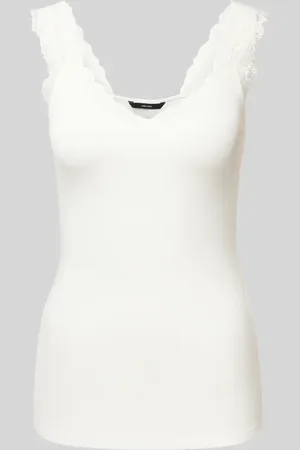 VERO MODA Slim Fit Tank Top aus Viskose-Mix Modell 