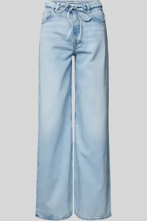 Armedangels Wide Leg Jeans mit Bindegürtel Modell 