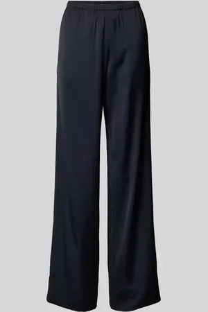 Marc O’ Polo Regular Fit Satinhose aus Viskose mit weitem Bein in , Größe 34