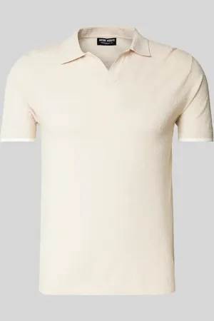 Antony Morato Slim Fit Poloshirt mit V-Ausschnitt in , Größe L