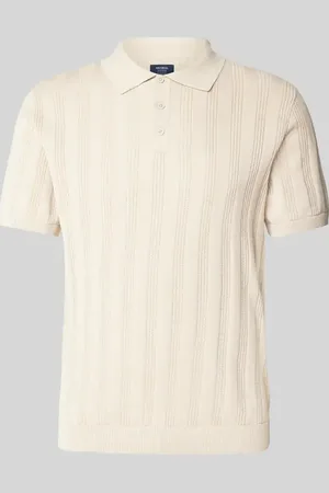McNeal Regular Fit Poloshirt mit Strukturmuster in , Größe L