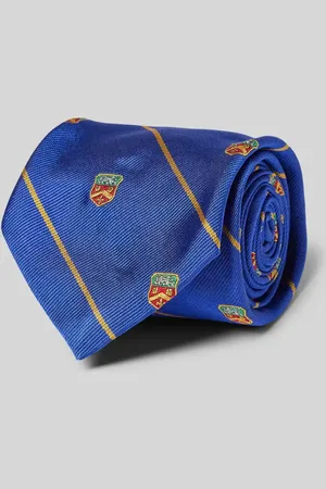 Ralph Lauren Seidenkrawatte mit Motiv-Stitching in , Größe 1