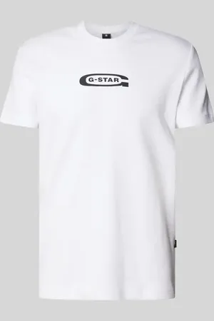 G-Star T-Shirt mit Label-Print in , Größe L