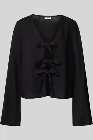 Noisy May Regular Fit Bluse mit Schnürungen Modell 