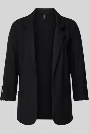 VERO MODA Loose Fit Kurzblazer aus Viskose-Leinen-Mix Modell 
