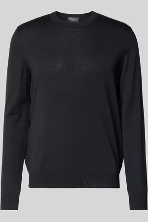 Maerz Strickpullover aus Schurwolle mit Rundhalsausschnitt in , Größe 50