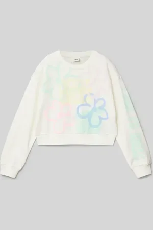 QS by s.Oliver Relaxed Fit Sweatshirt aus Baumwoll-Mix in , Größe 146