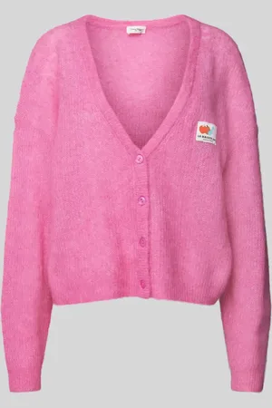 American Vintage Oversized Strickjacke aus Woll-Mix Modell 