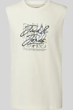 JACK & JONES Tanktop mit Label-Print Modell 