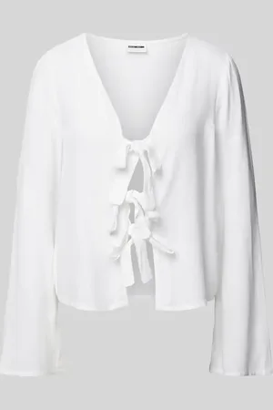 Noisy May Regular Fit Bluse mit Schnürungen Modell 