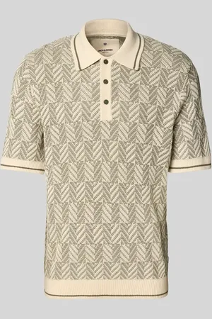 JACK & JONES Poloshirt in Strick-Optik Modell 