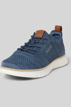 Bugatti Sneaker mit Label-Stitching Modell 