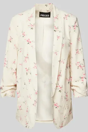 Pieces® Comfort Fit Blazer mit floralem Muster Modell 