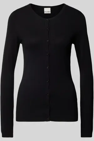 Ichi Cardigan mit durchgehender Knopfleiste Modell 