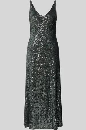 Vera Mont Cocktailkleid mit Paillettenbesatz in , Größe 34