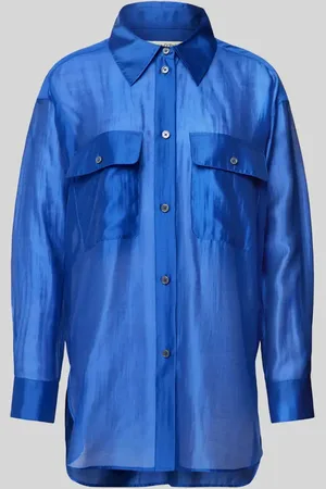 Marc O’ Polo Oversized Bluse aus Lyocell-Mix in , Größe 36
