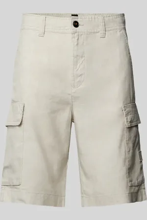 HUGO BOSS Relaxed Fit Cargoshorts mit Gürtelschlaufen Modell 