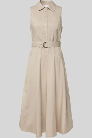 DKNY Midikleid mit Taillengürtel in , Größe L
