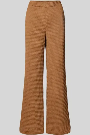 Jake*s Flared Stoffhose mit Strukturmuster in , Größe 34
