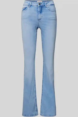 ONLY Regular Fit Bootcut Jeans aus Baumwoll-Mix Modell 