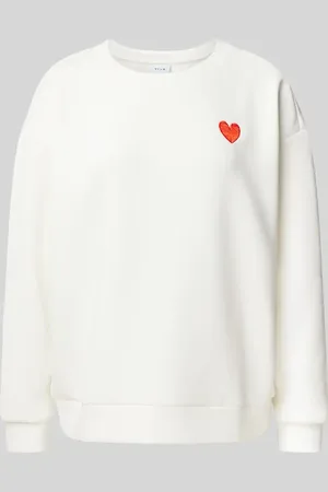 VILA Sweatshirt mit Motiv-Stitching Modell 